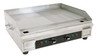 Omcan - 24" Countertop Stainless Steel Electric Griddle w/ Half Smooth & Half Ribbed Cooking Area - 41373