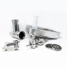 Omcan - #12 Stainless Steel Grinder Head Attachment - 27142