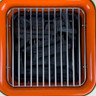 Everdure - CUBE Orange Portable Charcoal Barbeque Grill - HBCUBEOUS