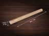 Witt - Wood Pizza Rolling Pin - WI48651009