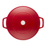 Staub - 3.8L (4 QT) Cherry Chistera Drop Braiser
