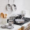 All-Clad - 10 Pc d5 Polished Stainless Cookware Set
