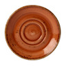 Steelite - 5 3/4 In Craft Brown Craft Saucer Double Well (36 Per Case) - 11330158