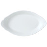 Steelite - 8 In X 4 1/2 In White Simplicity Cookware Oval Earred Dish (24 Per Case) - 11010318