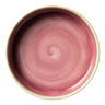 Steelite - 8 In X 2 In PInk Aurora Vesuvius StackIng Tray (12 Per Case) - 17850559