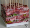 Omcan - 8.25" x 8.25" Mini Kebab Maker - 47491