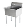 Omcan - 18" x 18" x 13" One Compartment Budget Sink - 22121