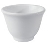 Royal Porcelain - 3 1/2 oz. White Tahara Tea Cup WO Handle (36 Per Case) - 61103ST0433