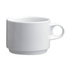 Royal Porcelain - 8 3/4 oz. White Vortex Stack Cup (36 Per Case) - 61105ST0519