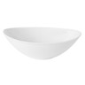 Royal Porcelain - 20 oz. White Tahara Salad Bowl Oval (36 Per Case) - 61103ST0442