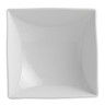 Royal Porcelain - 27 oz. White Vortex Deep Soup Bowl Square (36 Per Case) - 61105ST0529