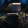 Zafferano - Pushup Pro Dark Grey LED Cordless Table Lamp - LD1050N3