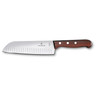 Victorinox - 7" Granton Edge Santoku Knife w/ Maple Handle