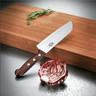 Victorinox - 7" Rosewood Granton Edge Santoku Knife