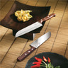 Victorinox - 7" Granton Edge Santoku Knife w/ Maple Handle