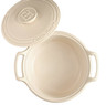 Emile Henry - 6.5L Cream Sublime Round Stewpot