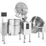 Cleveland - 80 Gallon Twin Electric Direct Steam Tilting Mixer Kettle - TMKDL80T