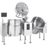 Cleveland - 100 Gallon Twin Electric Direct Steam Tilting Mixer Kettle - TMKDL100T
