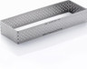 de Buyer - Mini Rectangular Perforated Ring 12x4cm