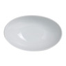 Varick - 1 3/4 Oz White Cafe Porcelain Oval Bowl (36 Per Case) - 6900E585