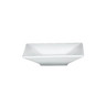 Varick - 1/2 Oz White Cafe Porcelain Square Sauce Dish (12 Per Case) - 6900E545