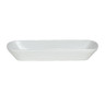 Varick - 10 1/2 Oz White Cafe Porcelain Rectangle Tray (12 Per Case) - 6900E569