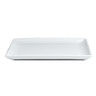 Varick - 10 In White Cafe Porcelain Square Plate (12 Per Case) - 6900E538