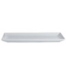 Varick - 11 In X 7 In White Cafe Porcelain Rectangle Plate (12 Per Case) - 6900E563