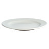 Anfora - 6 1/4 In White American Basics Rolled Edge Plate (24 Per Case) - A100P100