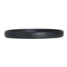 Anfora - 7 1/2 In Black Crete Round Stack Tray (24 Per Case) - A911P259