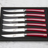 Van Berkel - Elegance 6 Pc Red Steak Knife Set - REDELEGANCESTEAKSET