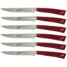 Van Berkel - Elegance 6 Pc Red Steak Knife Set - REDELEGANCESTEAKSET