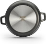 de Buyer - Choc Extreme 24cm Non-Stick Stewpan With Double Handle and Glass Lid