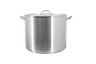 Omcan - 80 Qt Stainless Steel Stock Pot w/ Cover - 80445