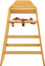 Omcan - Natural Wood High Chair - 80610