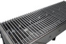 Omcan - Painted Steel Charcoal BBQ Grill w/ Stainless Steel Brazier - 47310