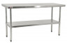 Omcan - Elite Series 30" x 36" Stainless Steel Work Table - 17585