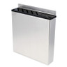Omcan - Stainless Steel Knife Rack w/ Black Plastic Insert - 12903