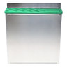Omcan - Stainless Steel Knife Rack w/ Green Plastic Insert - 12928