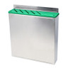 Omcan - Stainless Steel Knife Rack w/ Green Plastic Insert - 12928