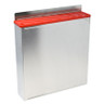 Omcan - Stainless Steel Knife Rack w/ Red Plastic Insert - 12931