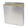 Omcan - Stainless Steel Knife Rack w/ Tan Plastic Insert - 12933