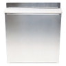 Omcan - Stainless Steel Knife Rack w/ White Plastic Insert - 12935