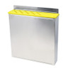 Omcan - Stainless Steel Knife Rack w/ Yellow Plastic Insert - 12937