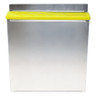 Omcan - Stainless Steel Knife Rack w/ Yellow Plastic Insert - 12937