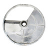 Omcan - 14mm Straight Slicing Disc for 10835, 10927 & 19476 Food Processors - 22333