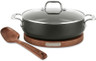 All Clad - 4 Qt Sauteuse With Lid, Trivet and Serving Spoon