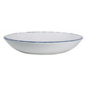 Creations - 27 Oz White Blue Dapple Coupe Bowl (12 Per Case) - 7068MM302