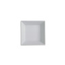 Creations - 3 Oz White Cali Square Dish White (12 Per Case) - 7182TM514