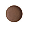 Creations - 4 7/8 In X 1 In Redwood Cali Round Plate Redwood (12 Per Case) - 7180TM504